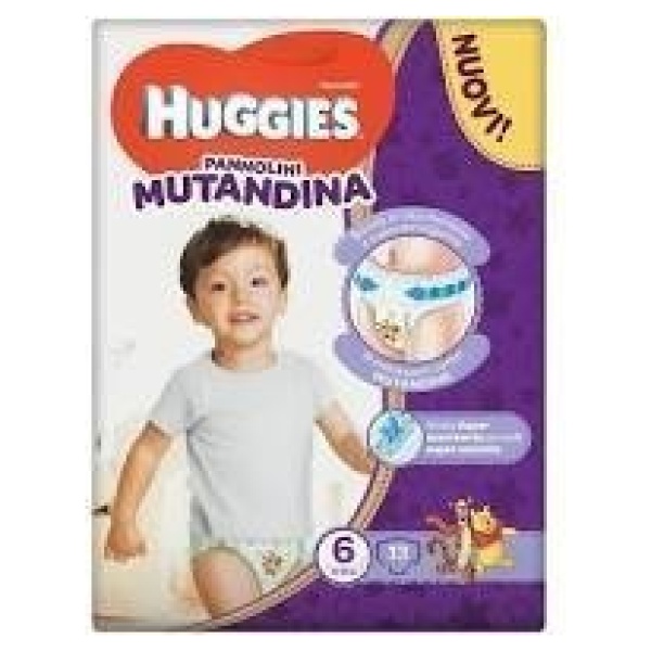 Lines Uni Huggies 6 Mutandina 15/25 x 13