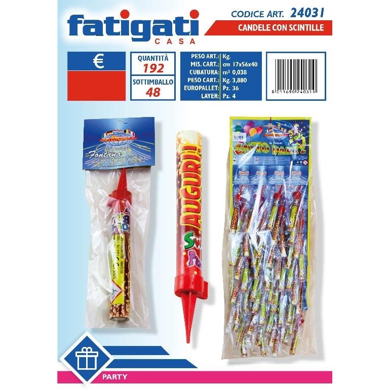 Fatigati Candele Scintille (24031)