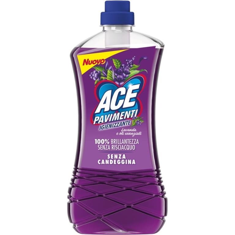 Ace Pavimenti Igienizzante 1000ml Lavanda e Oli Essenziali