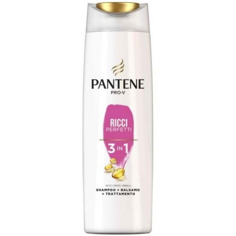 Pantene Shampo 3in1 225ml Ricci Perfetti