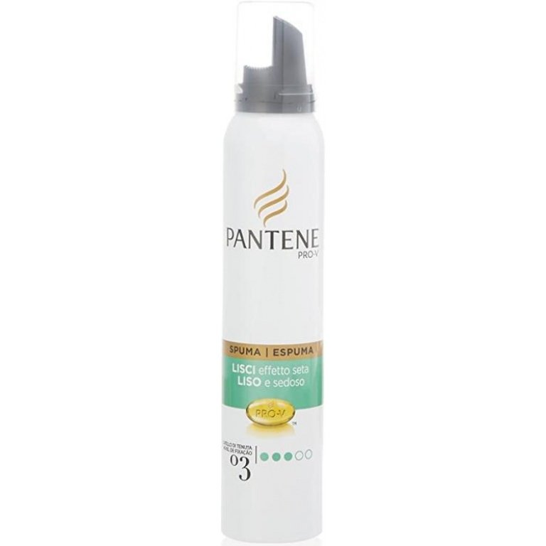 Pantene Spuma 200ml Lisci Effetto Seta