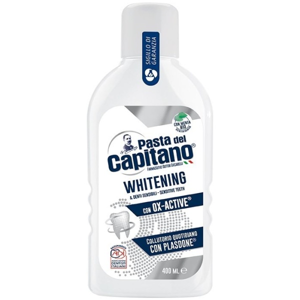 Pasta Del Capitano Collutorio 400ml Whitening