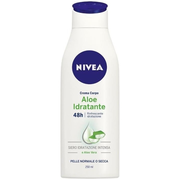 Nivea Fluida 250ml Aloe Idratante