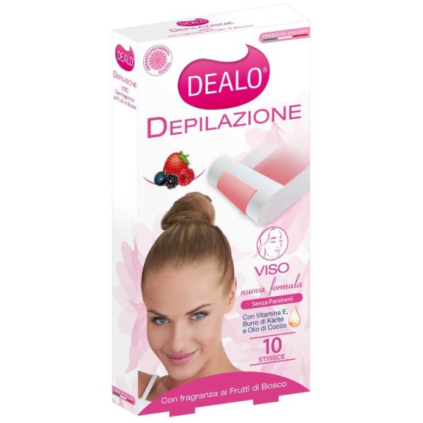 Dealo Strisce Depilazione Viso x 10