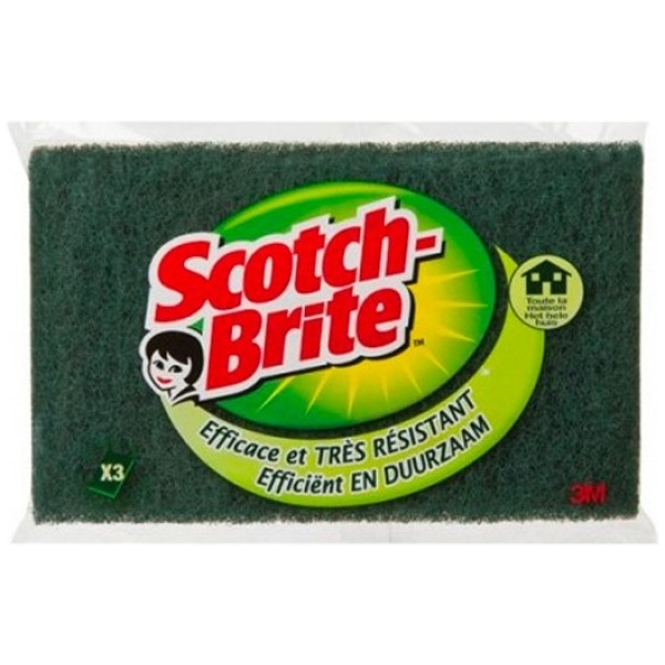 Scotch-Brite Verde x 3