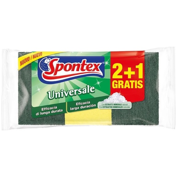 Spontex Spugna Abrasiva Universale x 3