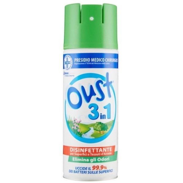 Oust Deo Spray 400ml 3in1 Verde