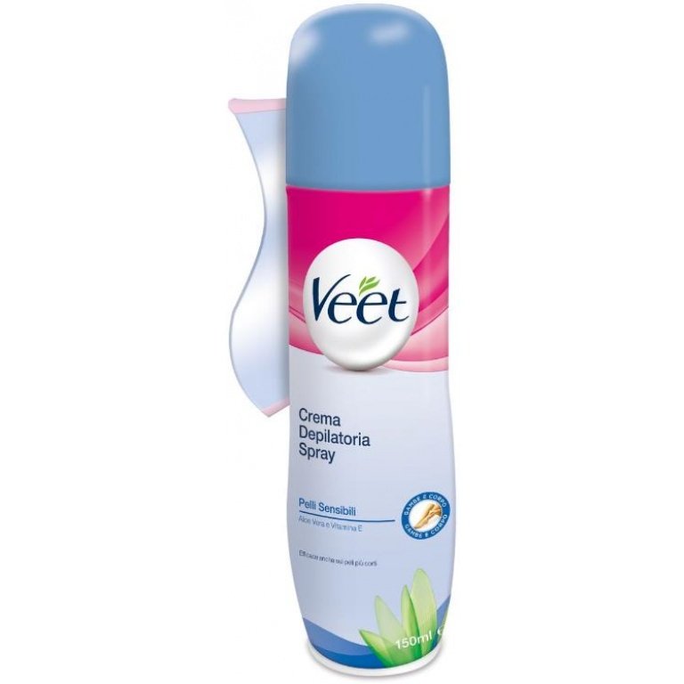 Veet Crema Spray 150ml Pelli Sensibili