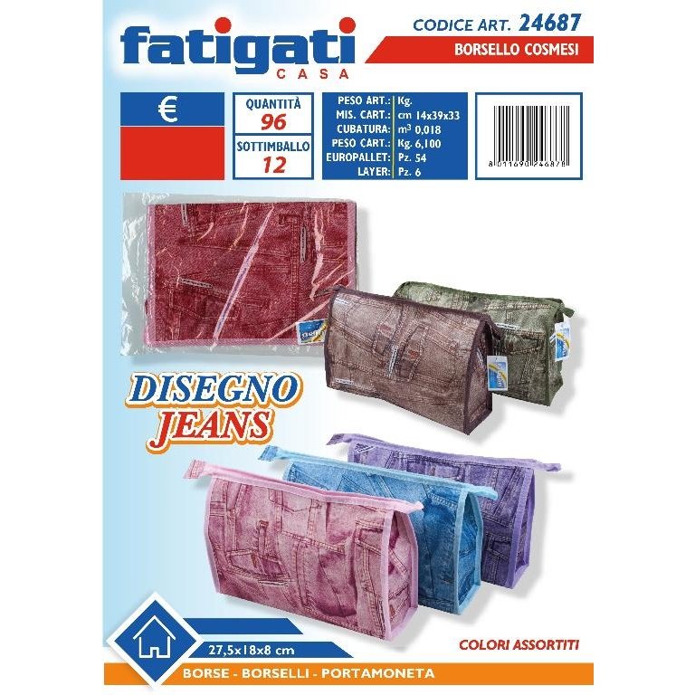 Fatigati Borsello Cosmesi Jeans (24687)