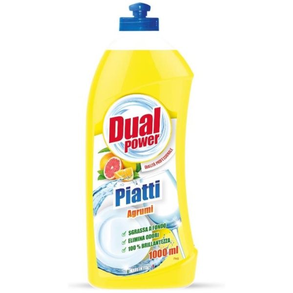 Dual Power Piatti 1000ml Agrumi