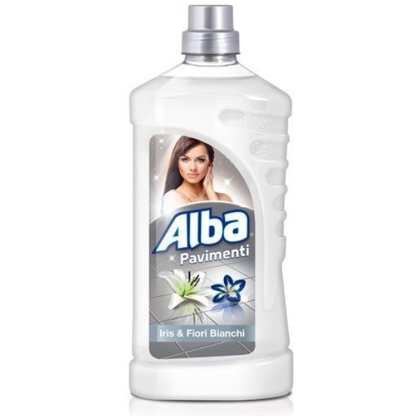 Alba Lavapavimenti 1000ml Iris & Fiori Bianchi