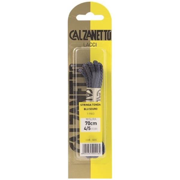 Calzanetto Stringa Tonda 70cm Blu Scura