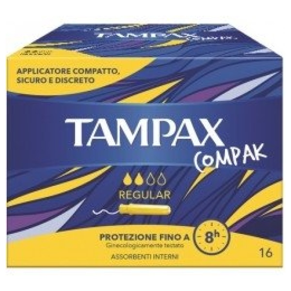 Tampax Compak Regular x 16