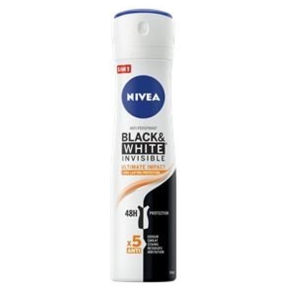 Nivea Deo Spray Black & White Ultimate Impact