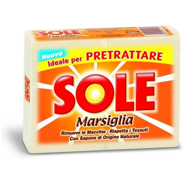 Sole Sapone 250gr x 2 Marsiglia