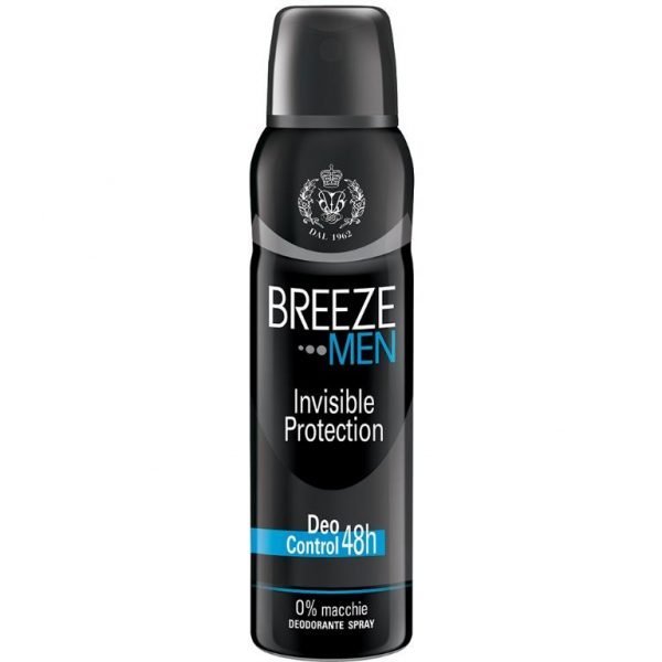 Breeze Men Deo Spray 150ml Invisible Protection