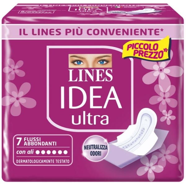 Lines Idea Ultra Ali Flussi Abbondanti x 7