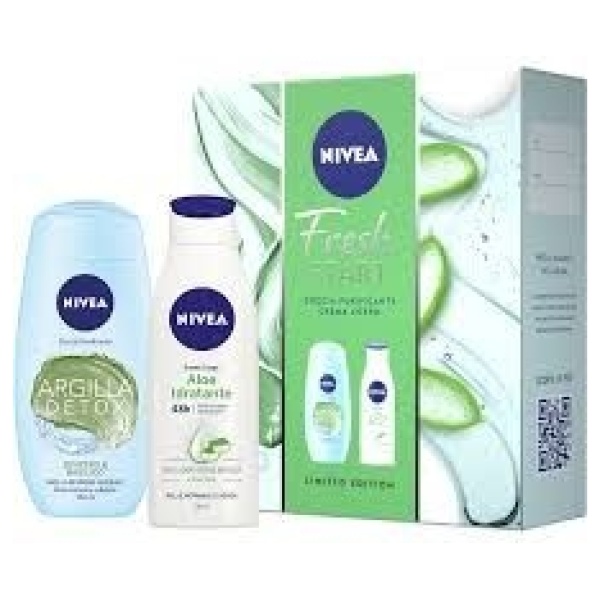 Nivea Confezione Fresh Start Doccia + Crema