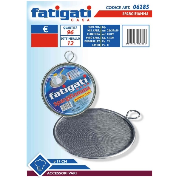 Fatigati Spargifiamma 17cm (06285)