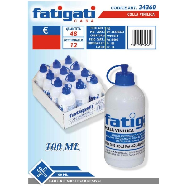 Fatigati Colla Vinilica 100ml (34360)