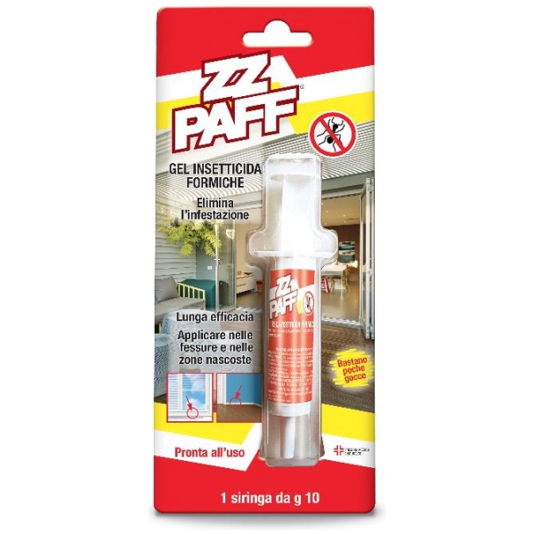 ZZ Paff Gel Insetticida Formiche Siringa 8g