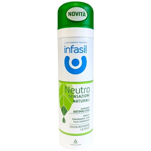 Infasil Deo Spray 150ml Neutro Olio Essenziale