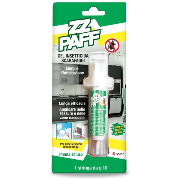 ZZ Paff Gel Insetticida Scarafaggi Siringa 8g