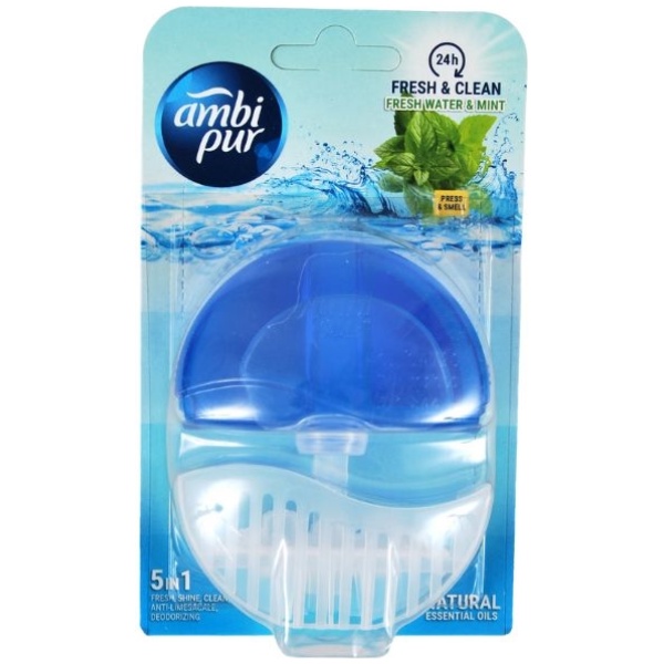 Ambipur Tavoletta Liquida WC 55ml Fresh Water & Menta