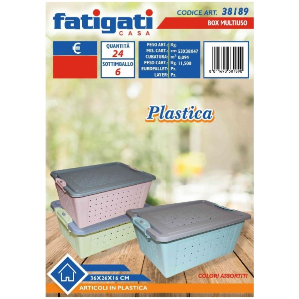 Fatigati Box Multiuso 36x26x16cm (38189)