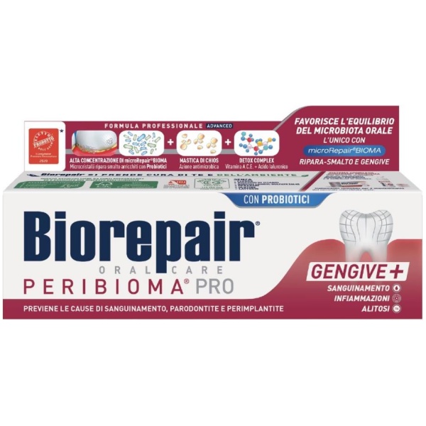 Biorepair Dentifricio 75ml Peribioma Pro