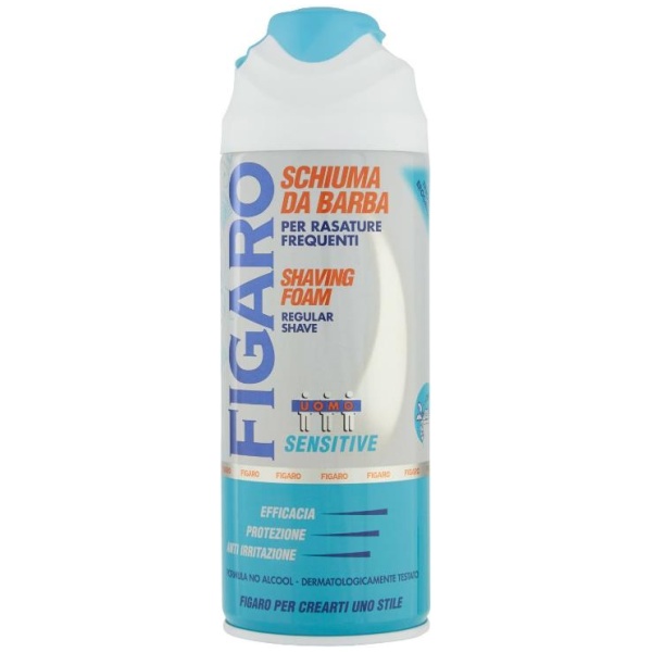 Figaro Schiuma Barba 400ml Sensitive