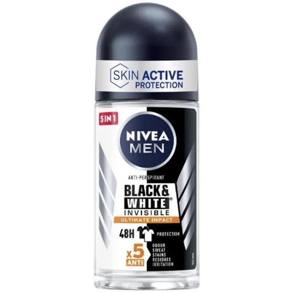 Nivea Deo Roll-On For Men Black & White Ultimate Impact