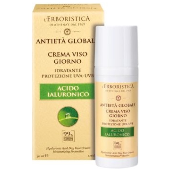 L'Erboristica Crema Viso Giorno 50ml Acido Ialuronico