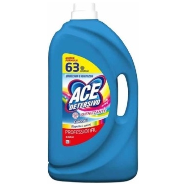 Ace Professional Liquido Lavatrice 63mis. Colorati