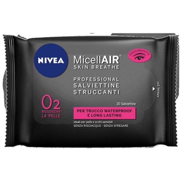 Nivea MicellAIR Salviettine Struccanti x 20