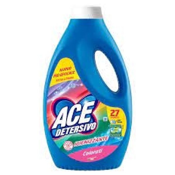 Ace Liquido Lavatrice 27 mis. Colorati