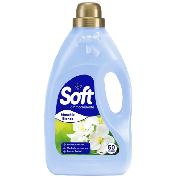 Soft Ammorbidente 2750ml Muschio Bianco