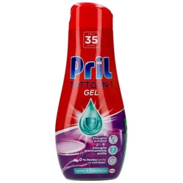 Pril Gel Tutto in 1 35 Lavaggi Igiene & Freschezza