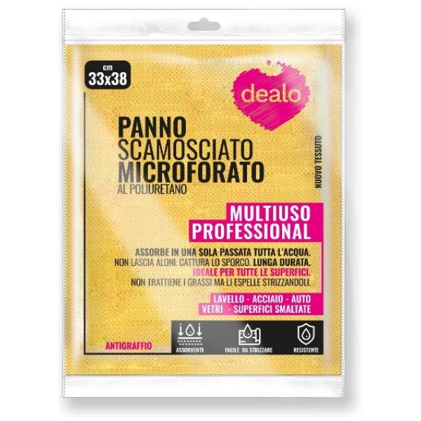 Dealo Panno Scamosciato Microforato 33x38