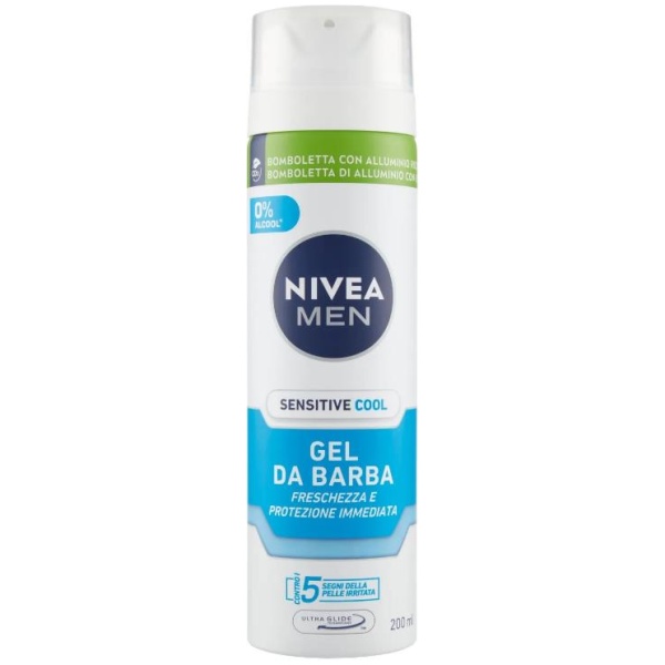 Nivea Gel Barba 200ml Sensitive Cool