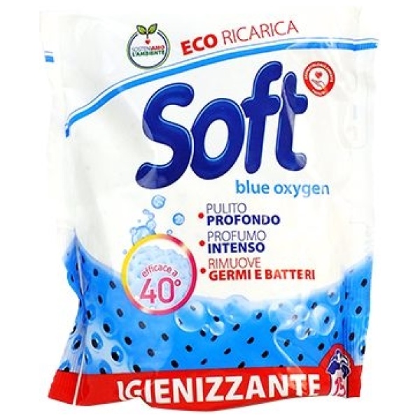 Soft Sacco Lavatrice 15mis. Blue Oxygen