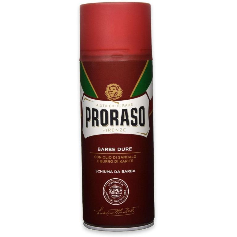 Proraso Schiuma 400ml Barbe Dure