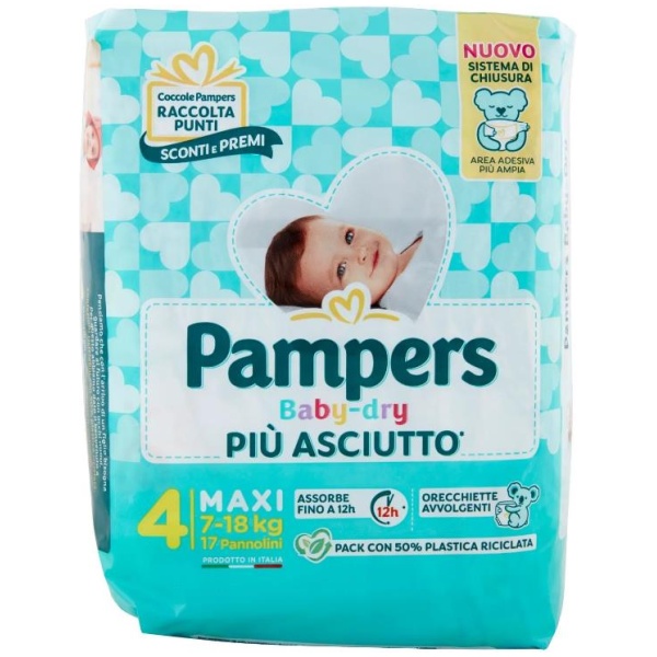 Pampers Baby-dry x 17 Maxi