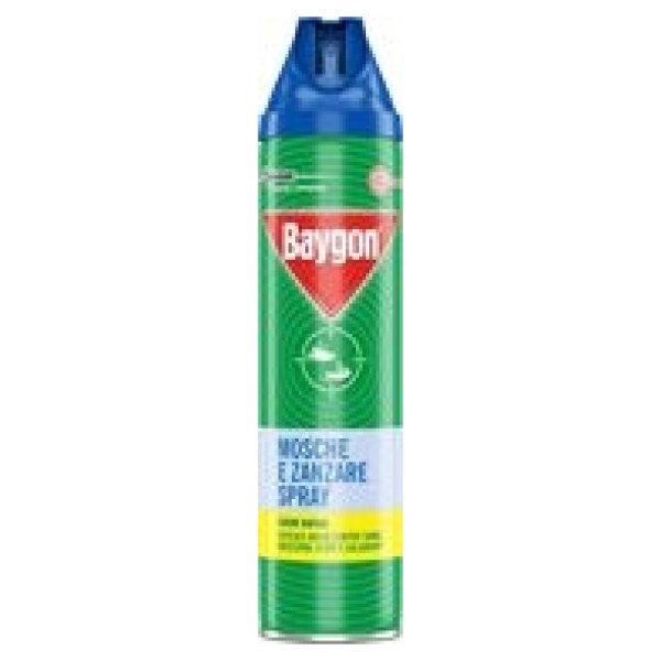 Baygon Blu Mosche e Zanzare 400ml Spray