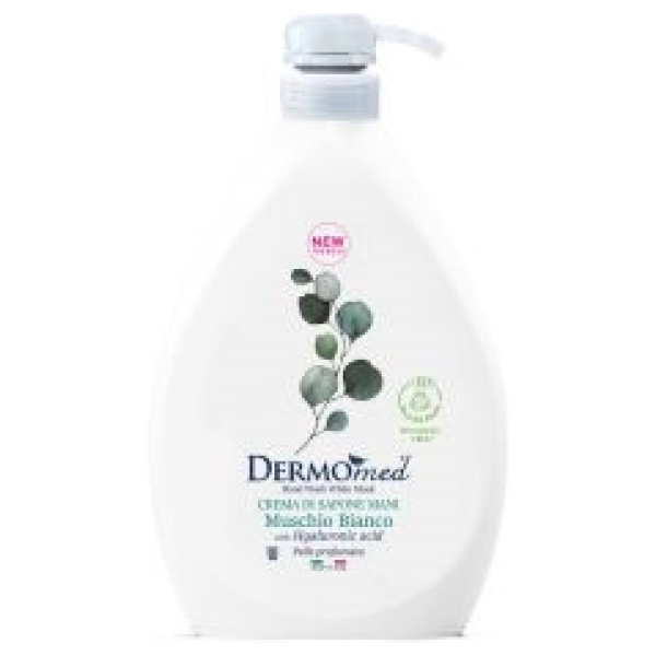 Dermomed Crema Sapone Liquido 1000ml Muschio Bianco