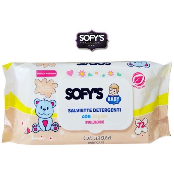 Sofy's Baby Salviettine x 72 Argan