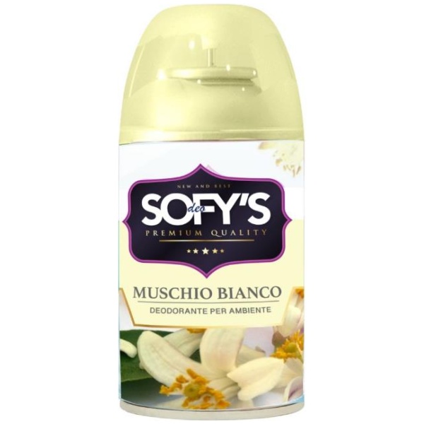 Sofy's Deo Matic 250ml Muschio Bianco