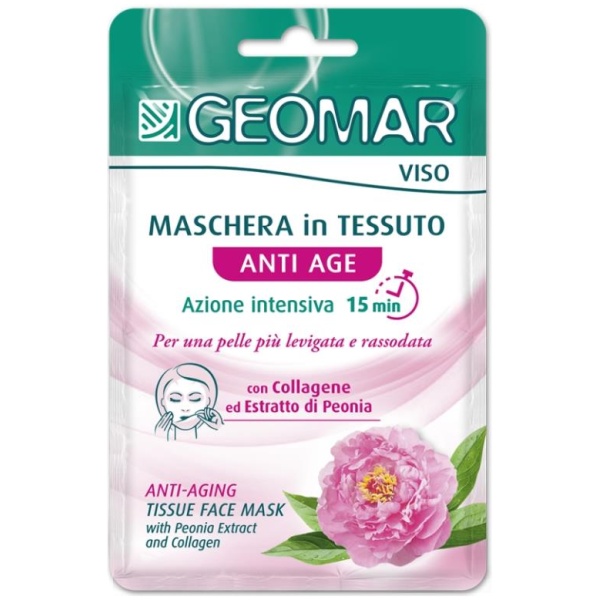 Geomar Viso Maschera in Tessuto Anti-Age