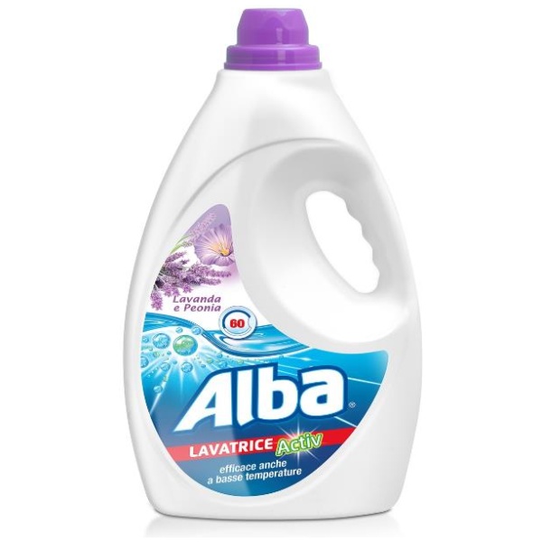 Alba Lavatrice Liquido 3000ml Lavanda e Peonia