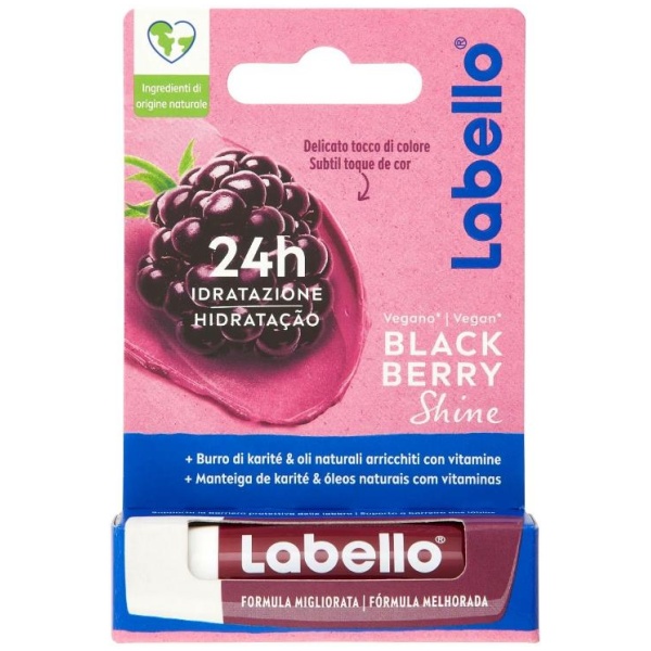 Labello Vegano Black Berry Shine